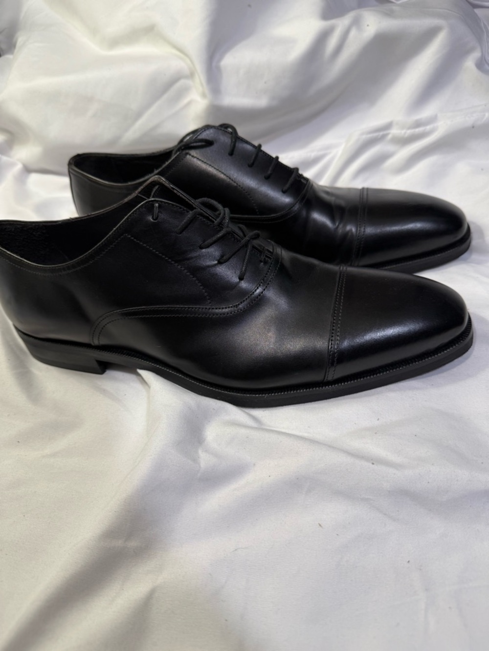 To Boot New York Adrian Derrick Black Cap Toe Oxford Men Size 11 - Picture 2 of 6